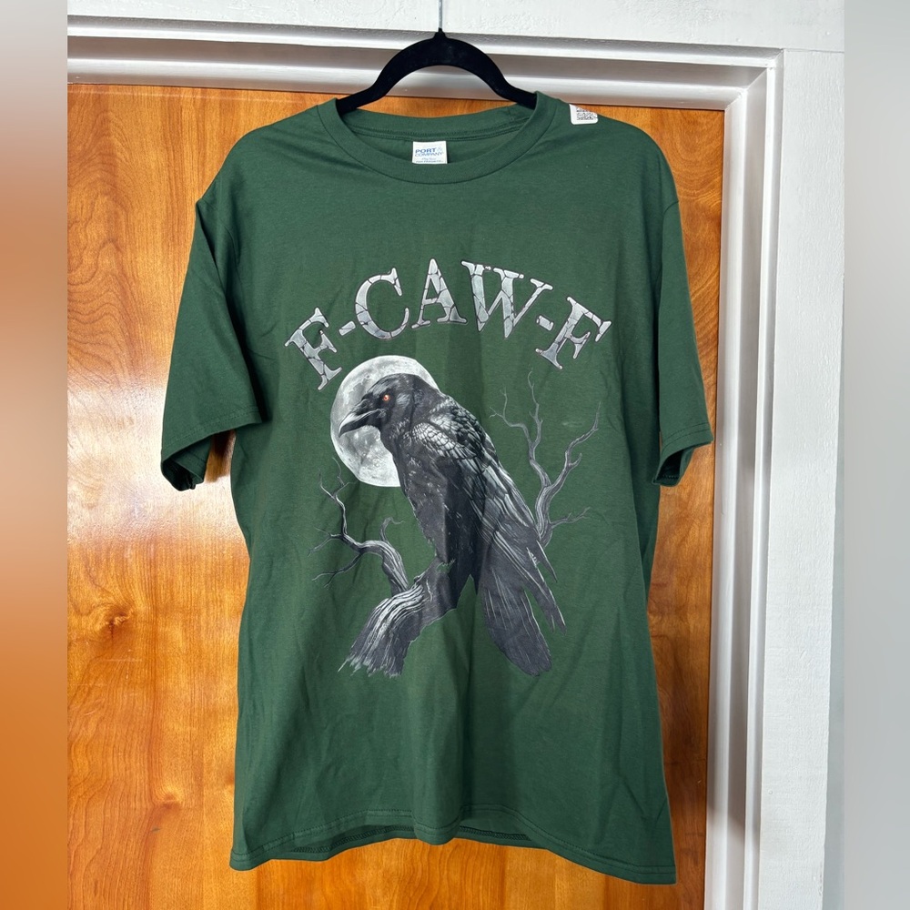 Port and Company Green Funny Graphic Tee